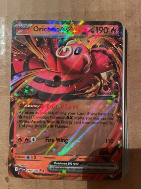 Pokemon Blue and Red Poké Ball Card Back